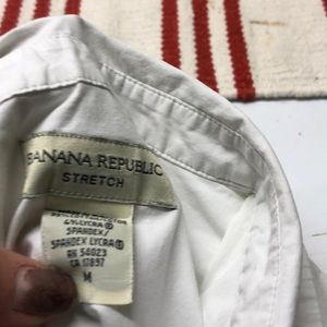 Long sleeve Banana Republic fitted dress shirt